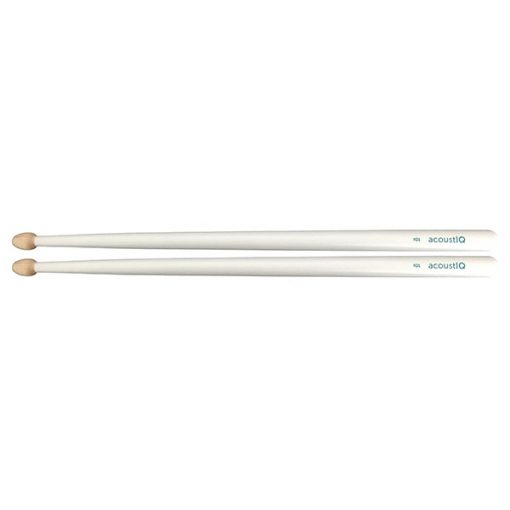 acoustIQ Grand Slam IQ1 Snare Drum Sticks (White)